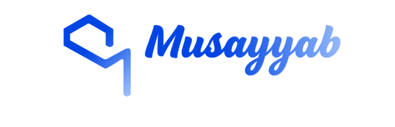 Musayyab Shah logo white